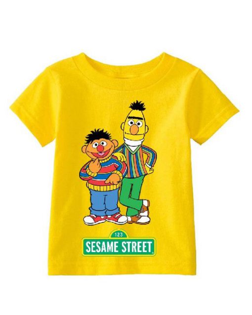 Sesame Street Bert and Erni custom t-shirt