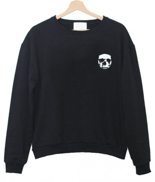 Skeleton Face Sweatshirt