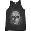 Skull Men's Unisex Halloween Tank Top