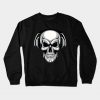 Skull with headphones Crewneck Sweatshirt