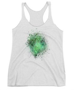 Sri Yantra Sacred Geometry Women's Premium Racerback Tank