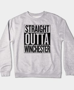 Straight Outta Winchester Supernatural Crewneck Sweatshirt