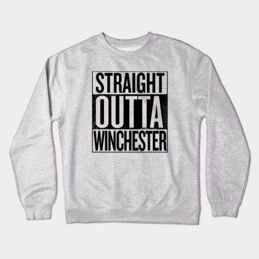Straight Outta Winchester Supernatural Crewneck Sweatshirt
