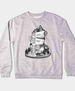 Summer Fantasy BW Crewneck Sweatshirt