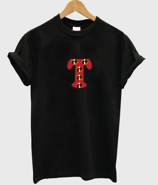 T Font Logo Incredibles Style Shirts