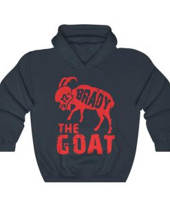 The Goat 12 Tom Brady Patriots Fans Hoodie