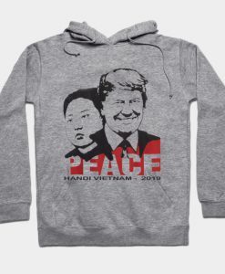 Trump Kim Peace 2019 Hoodie