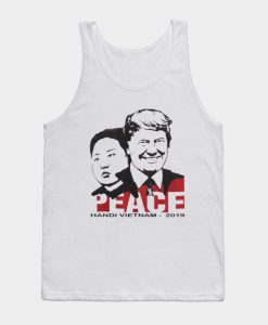 Trump Kim Peace 2019 Tank Top