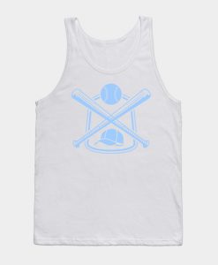 Unique Baseball Design Tank Top