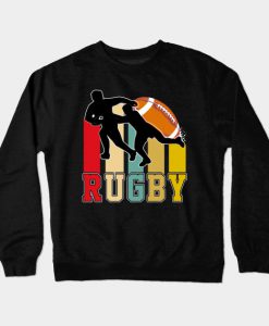Vintage Rugby Crewneck Sweatshirt