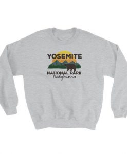 Yosemite National Park Black Bear Sweatshirt