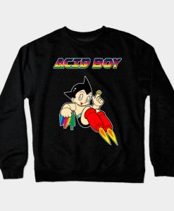 acid boy Crewneck Sweatshirt
