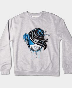 crying girl Crewneck Sweatshirt