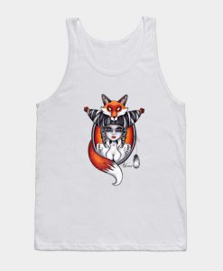 gothic fox Tank Top