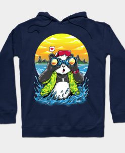 summer panda Hoodie