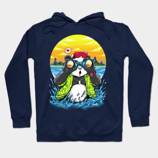 summer panda Hoodie