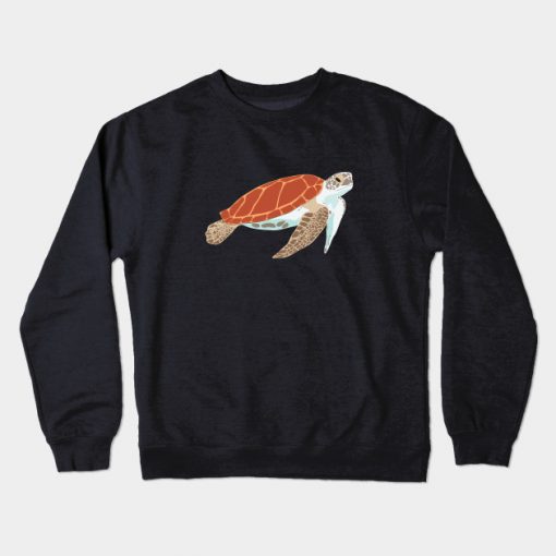 turtle illustration Crewneck Sweatshirt