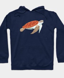 turtle illustration Hoodie