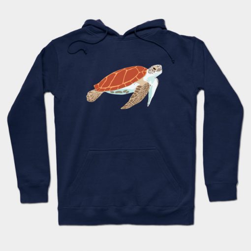 turtle illustration Hoodie