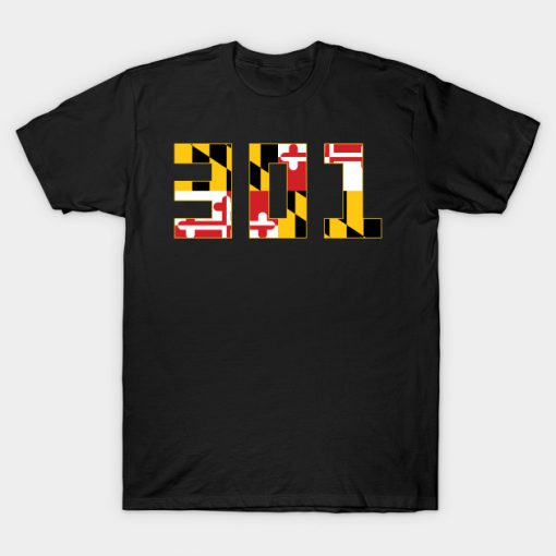 301 Maryland Flag T-Shirt