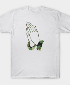 Abstract Praying Hands - Unique Design T-Shirt