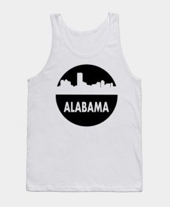 Alabama Skyline Cutout Tank Top