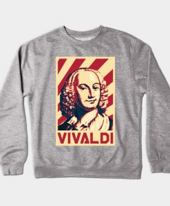 Antonio Vivaldi Retro Propaganda Crewneck Sweatshirt