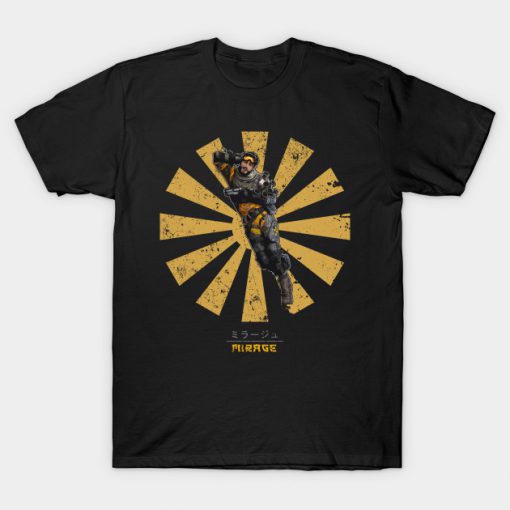 Apex Legends Mirage Retro Japanese T-Shirt