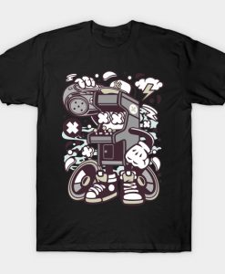 Arcade Game Boombox T-Shirt