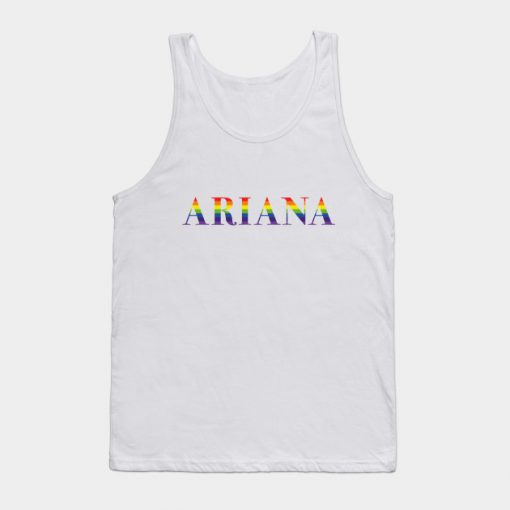 Ariana Pride Rainbow Tank Top