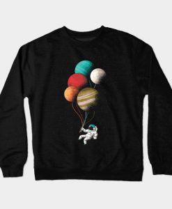 Astronaut Circus Crewneck Sweatshirt