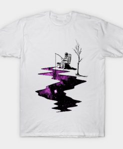 Astronaut fisherman T-Shirt