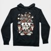 Barbell Skull Head Hoodie