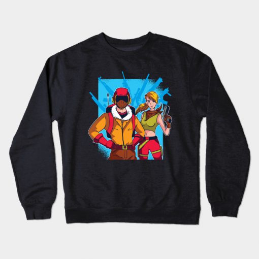 Battle Royal Characters Crewneck Sweatshirt