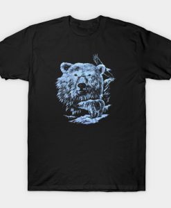 Bear and Bald Eagle T-Shirt