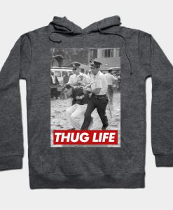 Bernie Sanders - Thug Life Hoodie