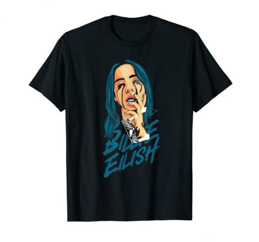 Billie Eilish Hot Music Singer Star T Shirt