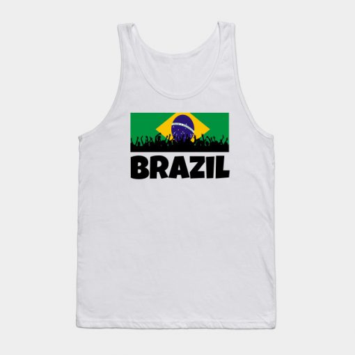Brazil Brazilian Flag Tank Top