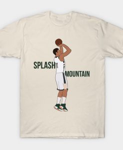 Brook Lopez 'Splash Mountain'- Milwaukee Bucks T-Shirt