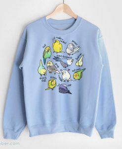 Budgie's Daily To-Do List Sweatshirt