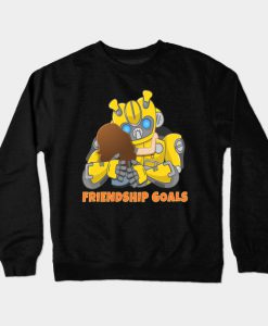 Bumblebee Friendship Goals Crewneck Sweatshirt