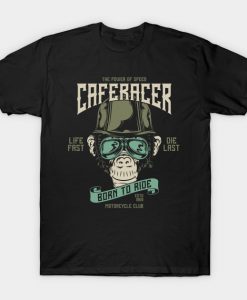 Caferacer Born To Ride T-Shirt