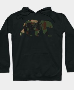 Camouflage Bear Hoodie