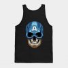 Captain america Scull Tank Top