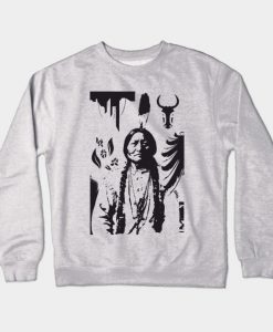 Chief Sitting Bull Crewneck Sweatshirt