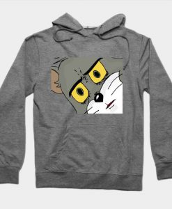 Confused Unsettled Tom Cat Meme Hoodie