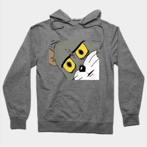 Confused Unsettled Tom Cat Meme Hoodie