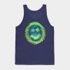 Cute Furry Monster Smiley Face Tank Top