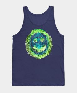 Cute Furry Monster Smiley Face Tank Top