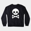 Cute Kawaii Style Skull Crewneck Sweatshirt
